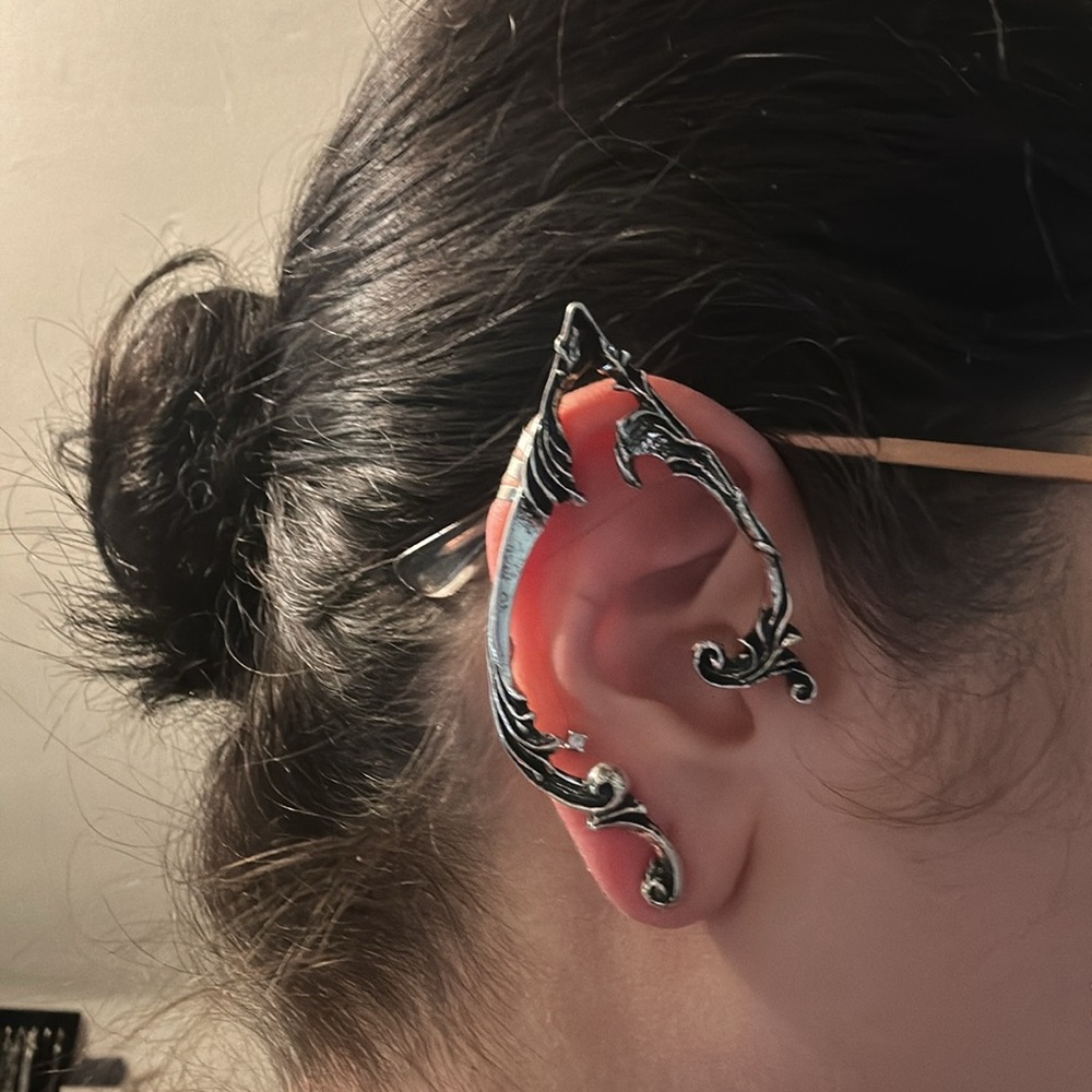 Silver elf ears